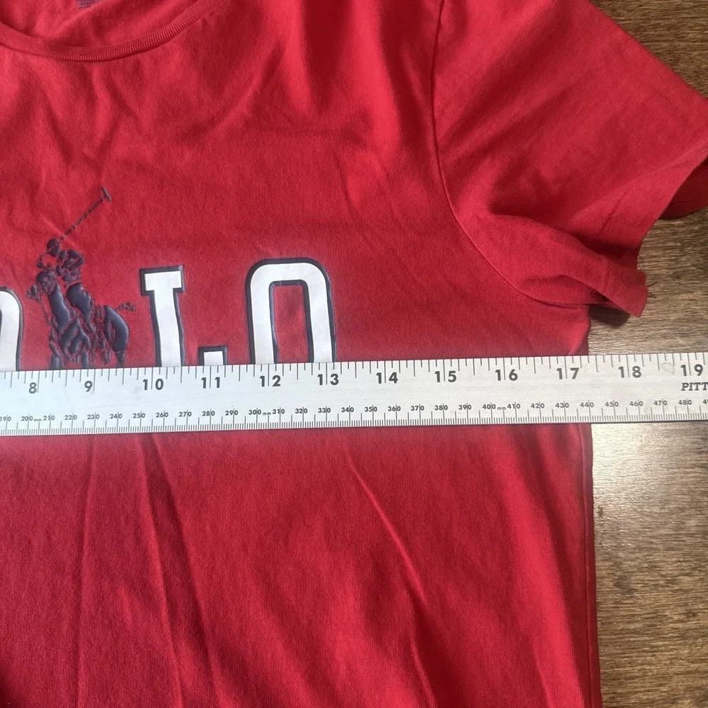 Polo Ralph Lauren orange neck